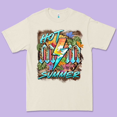 Hot Mom Summer Premium Tee Designed By Barkaloodesign