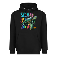 Black sea you soon with sea turtle Heavyweight Hoodie - Artiststas