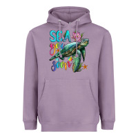 Lavender sea you soon with sea turtle Heavyweight Hoodie - Artiststas