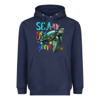 Navy sea you soon with sea turtle Heavyweight Hoodie - Artiststas