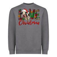 Storm love christmas holstein heifer Heavyweight Sweatshirt - FaDigitalArtStudio