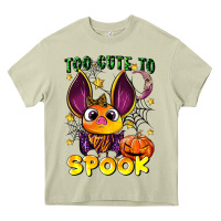 Mossy too cute to spook Heavy Core Tee - LillyAllenDesigns