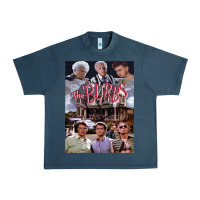 Midnight Navy The 'Burbs Horror Movie Halloween Urban Heavy Tee - minhPixels