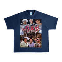 Navy The 'Burbs Horror Movie Halloween Urban Heavy Tee - minhPixels