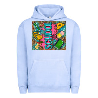 Pigment Grape Ice teacher  School Urban Hoodie - AdoDesignShop
