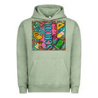 Pigment Oil Green teacher  School Urban Hoodie - AdoDesignShop
