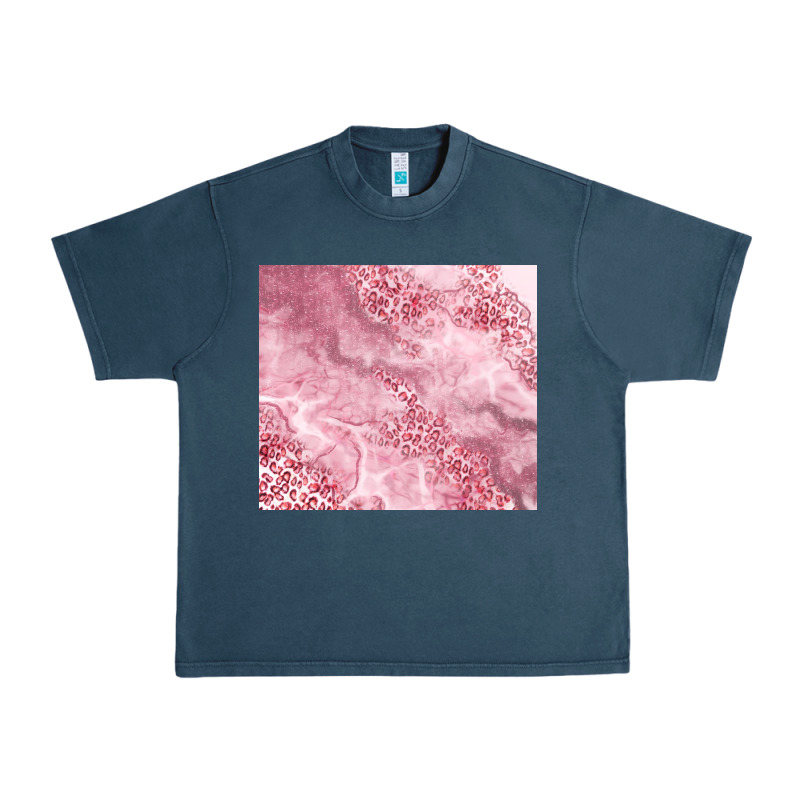 Glitter Pink Agate Urban Heavy Tee by TumblerDesignByShophia | Teevron