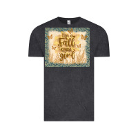 Vintage Black i'm a fall kinda girl Vintage Tee - TumblerDesignByShophia