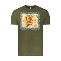 Vintage Olive i'm a fall kinda girl Vintage Tee - TumblerDesignByShophia