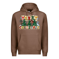 Chestnut merry christmas Premium Hoodie - FaDigitalArtStudio
