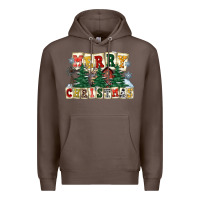 Coffee merry christmas Premium Hoodie - FaDigitalArtStudio
