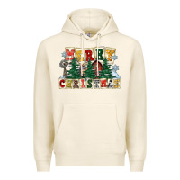 Tofu merry christmas Premium Hoodie - FaDigitalArtStudio