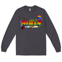 Smoke We are all human Long Sleeve Tee - CowGirlArtShop