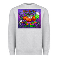 Heather Grey i care for the cutest pumpkins in the patch tumbler Heavyweight Sweatshirt - BundleAndBundleShop
