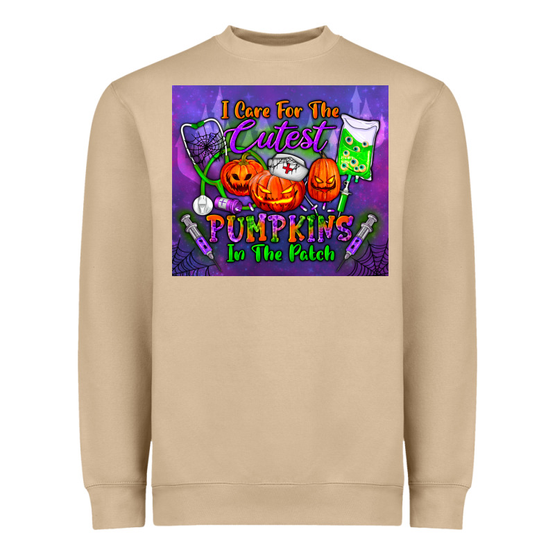 I Care For The Cutest Pumpkins In The Patch Tumbler Heavyweight Sweatshirt by BundleAndBundleShop | Teevron
