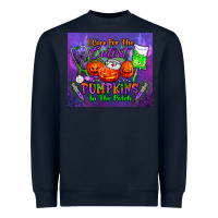 Navy i care for the cutest pumpkins in the patch tumbler Heavyweight Sweatshirt - BundleAndBundleShop