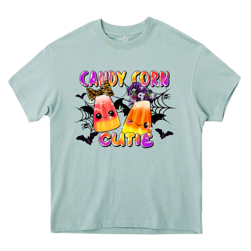 Candy Corn Cute Heavy Core Tee by LillyAllenDesigns | Teevron