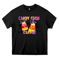 Black candy corn cute Heavy Core Tee - LillyAllenDesigns