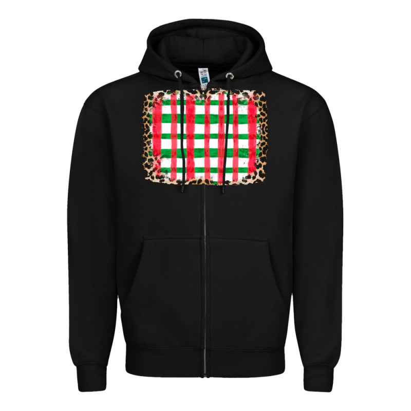Christmas Pattern Zipper Hoodie by CowhideDigitalArt | Teevron