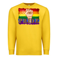 Lemon lgbtq  flag and hand pride Premium Sweatshirt - Artiststas