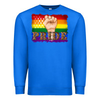 True Royal lgbtq  flag and hand pride Premium Sweatshirt - Artiststas