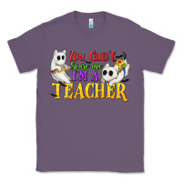 Lavender You Can't Scare Me I'm a Teacher Classic Tee - texasbilliewilder