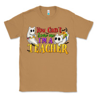 Toasted Coconut You Can't Scare Me I'm a Teacher Classic Tee - texasbilliewilder