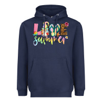 Navy love summer with gnome Heavyweight Hoodie - Artiststas
