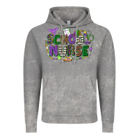 Cloud Rock school nurse mardi gras Vintage Hoodie - CowGirlArtShop
