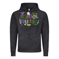 Vintage Black school nurse mardi gras Vintage Hoodie - CowGirlArtShop