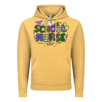 Vintage Mustard school nurse mardi gras Vintage Hoodie - CowGirlArtShop