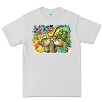 Coconut With Fruits  Background Premium Tee | Teevron