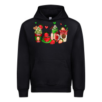 Black strawberry coffee cups Urban Hoodie - AdoDesignShop