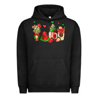 Pigment Black strawberry coffee cups Urban Hoodie - AdoDesignShop