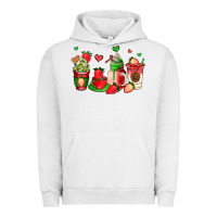 Pigment Lunar Rock strawberry coffee cups Urban Hoodie - AdoDesignShop