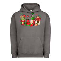 Pigment Tornado strawberry coffee cups Urban Hoodie - AdoDesignShop