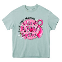 Arona breast cancer awareness we fight together Heavy Core Tee - LillyAllenDesigns
