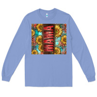 Colony Blue Mama Sunflower Long Sleeve Tee - CowGirlArtShop