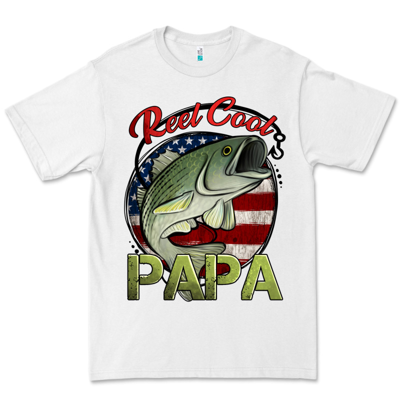 Reel Cool Papa Fishing Premium Tee by Jasminsmagicworld | Teevron