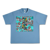 Pebble Blue fish lures Urban Heavy Tee - TumblerDesignByShophia
