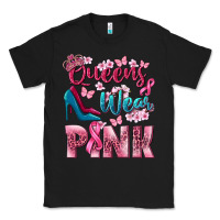 Black Queens wear pink Breast Cancer Classic Tee - NancyCooperArtShop