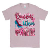Lilac Queens wear pink Breast Cancer Classic Tee - NancyCooperArtShop