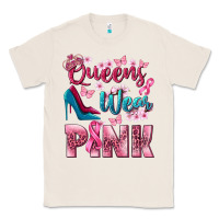 Natural Queens wear pink Breast Cancer Classic Tee - NancyCooperArtShop