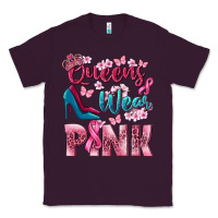 Plum Queens wear pink Breast Cancer Classic Tee - NancyCooperArtShop