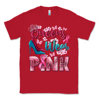 Red Queens wear pink Breast Cancer Classic Tee - NancyCooperArtShop