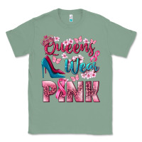 Sage Queens wear pink Breast Cancer Classic Tee - NancyCooperArtShop