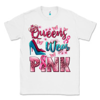 White Queens wear pink Breast Cancer Classic Tee - NancyCooperArtShop