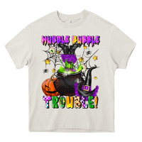 Cream hubble bubble trouble Heavy Core Tee - LillyAllenDesigns