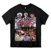 Black The 'Burbs Horror Movie Halloween Heavy Core Tee - minhPixels