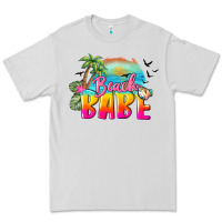 Dove Grey beach babe Premium Tee - BarkalooDesign